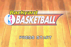 Backyard Basketball back cover for GameBoy Advance
